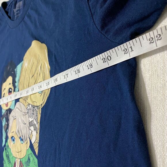 Yuri On Ice Chibi Graphic Yuri Yuuri Victor T-Shirt Unisex Anime Size L Large - Picture 5 of 7
